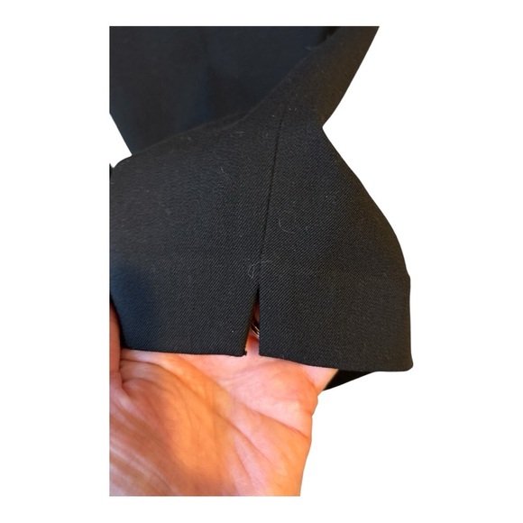 Talbots Black Tapered Dress Pants Side Zipper Woman’s Size 10 - Picture 4 of 4